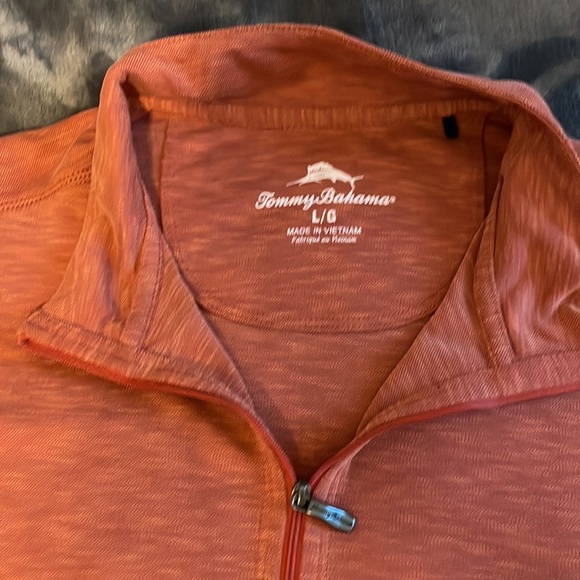 Tommy Bahama 1/4 Zip Long Sleeve Polos. Bundle of 3. - Picture 4 of 6
